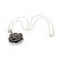 Enfain® Black Crystal Rose Flower Pendant Necklace Style 8GB USB Flash Pendrive Memory Stick