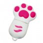 Enfain® Cute Animal Paw keychain USB Flash Drive Cartoon USB 2.0 Memory Stick U Disk (16GB, White)
