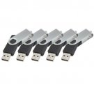 Enfain® 5pcs Nice Black Swivel Design New Waterproof 16GB Usb 2.0 Flash Drive Memory Stick
