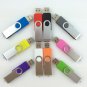 Enfain® 10PCS 2GB USB Flash Drive - Bulk Pack - USB 2.0 Swivel in Mix Color