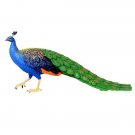 AMAZING LARGE PEACOCK GARDEN/PATIO STATUE /SCULPTURE,60'' X 14'' 26''TALL.