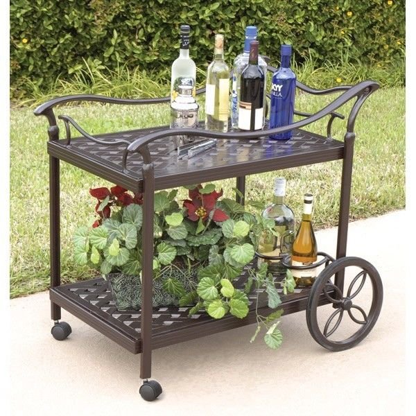 BEAUTIFUL CHARLESTON TEA/BEVERAGE CART ON WHEELS,37'' X 24.5'' X 36''TALL.