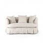 GORGEOUS ROMANTIC CHIC SHABBY SETTEE,67'' X 40'' X 36''TALL.