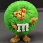 Collectible Boyd Bears and Friends Mars Green Resin M&M Retired Christmas