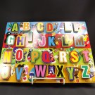 Melissa & Doug Chunky Puzzle Jumbo Alphabet Wooden Age 3 Up #3833