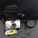 Olympus Stylus 150 All Weather Camera Multi AF Zoom 37.5-150mm Case Tripod