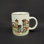 Majesticware Italia Coffee Mug Casual Settings Stoneware Majolica Village Italy