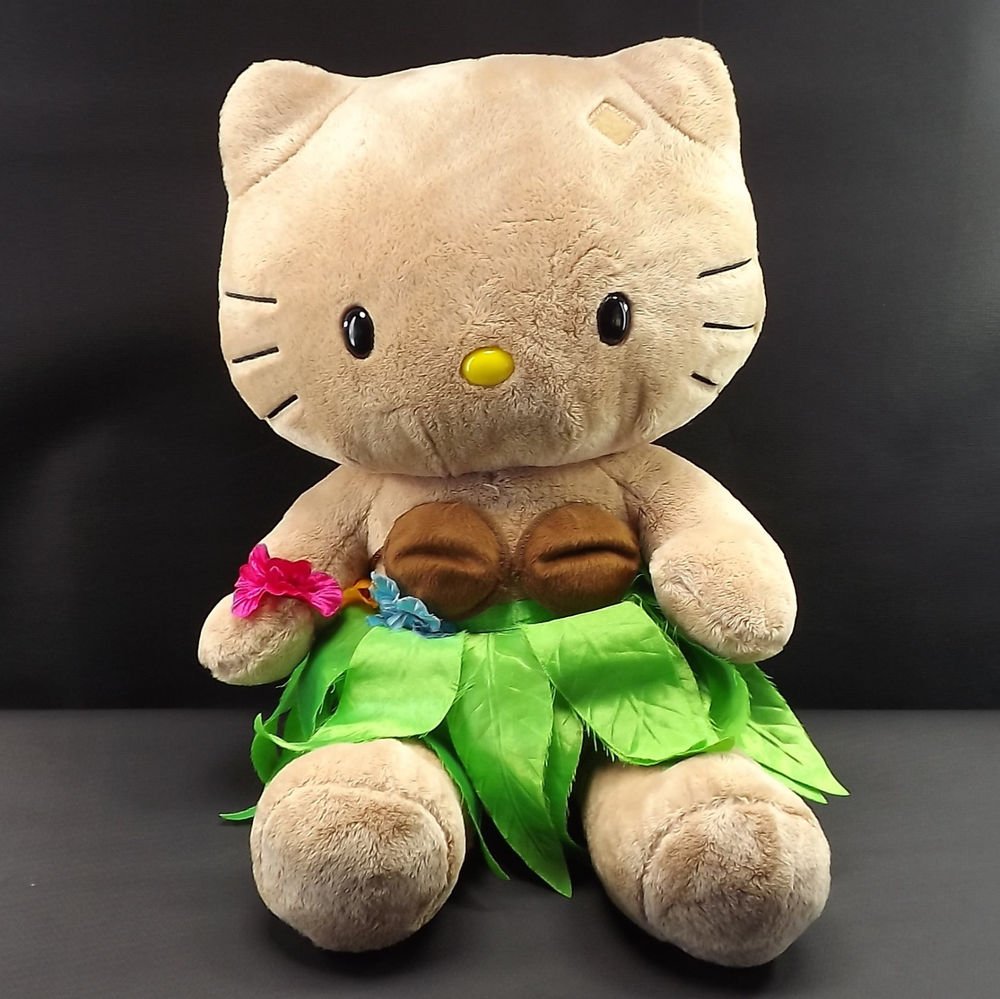 hello kitty hula plush