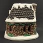 Vintage Pat Betts 1987 Christmas Village House Ceramic Hand Painted 7x7.5x5.25"