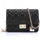 Faux Leather Textured Chain Strap Shoulder Bag