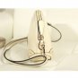 Beige Pu Top Zipper Stylish Mini Shoulder Bag