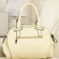 Pu Top Handle Stylish Tote Handbag