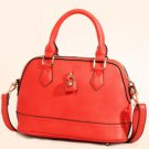Pu Top Handle Stylish Tote Handbag