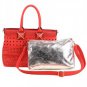 Pu Hollow Out Top Handle Handbag
