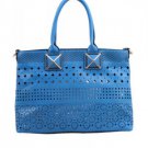 Pu Hollow Out Top Handle Handbag
