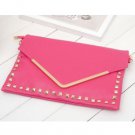 Stud Envelope Clutch Handbag