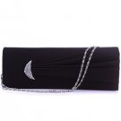 Fashion Satin With Rhinestone Clutch