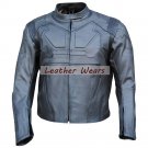 Men Tom Cruise Jack Harper Oblivion Movie Leather jacket motorcycle leather jacket with CE armours