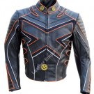 Mens X-Men X3 wolverine Last Stand motorcycle Leather Biker Jacket with armour