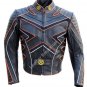 Mens X-Men X3 wolverine Last Stand motorcycle Leather Biker Jacket with armour