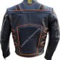 Mens X-Men X3 wolverine Last Stand motorcycle Leather Biker Jacket with armour