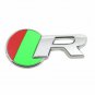 R Chrome 3D Car Badge / Sticker Decor