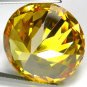 198.15CT HUGE STUNNING YELLOW ROUND ZIRCON