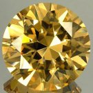 200.65CT BEAUTIFUL CHAMPAGNE YELLOW ROUND  ZIRCON