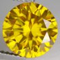 21.65CT BEAUTIFUL GLISTENING ROUND YELLOW ZIRCON