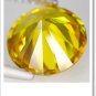 21.65CT BEAUTIFUL GLISTENING ROUND YELLOW ZIRCON