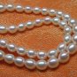 stunning Fresh water 8mm white pearl Necklace,Great price!don't miss!