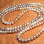 Fresh water 7mm multicolour pearl Necklace ,Great price!don't miss!