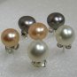 Fresh water pearl earrings in .925 sterling silver,Great price!don't miss!