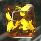 45.00CT BIG BEAUTIFUL GLISTENING SQUARE CHAMPAGNE YELLOW ZIRCON