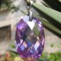 IF~50.00CT CHARMAING OVAL PURPLE ZIRCON PEADANT