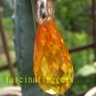 IF~50.15CT BRILLIANT FUNNELED YELLOW ZIRCON PEADANT