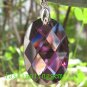 50.00CT CHARMING DEEP PURPLE OVAL ZIRCON PENDANT