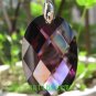 50.00CT CHARMING DEEP PURPLE OVAL ZIRCON PENDANT