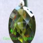 50.00CT CHARMING STUNNING GREEN OVAL ZIRCON PENDANT