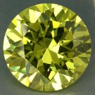 47.95CT BIG ELEGANT STUNNING ROUND YELLOW GREEN ZIRCON