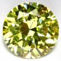47.95CT BIG ELEGANT STUNNING ROUND YELLOW GREEN ZIRCON