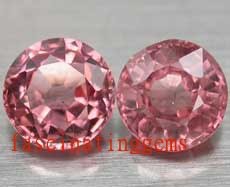 13.05CT CHARMING GLISTENING ROUND PINK ZIRCON