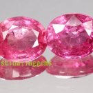 13.15CT PAIR BEAUTIFUL CHARMING PINK OVAL ZIRCON