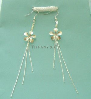 Amazing Sterling new style flower earrings