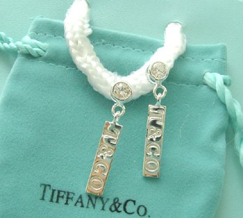 Amazing Sterling new style gemmy 1837 dangling earrings