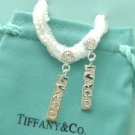 Amazing Sterling new style gemmy 1837 dangling earrings