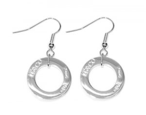 Amazing Sterling new style 1837 circle square earrings