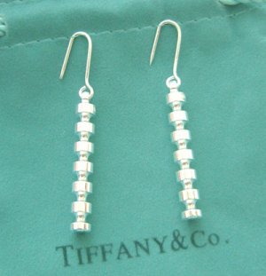 Amazing Sterling new style coloured circle earrings