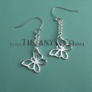 Amazing Sterling new style butterfly dangling earrings