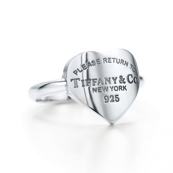 Beautiful Sterling new style big heart ring